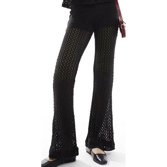 Sanctuary Lace See Through Cover Up Pull On Pants NWT Small - Picture 1 of 5